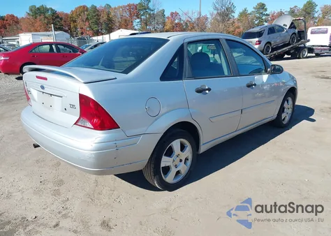 2004 Ford Focus Zts из США, поврежденный, VIN 1FAFP38Z44W179596